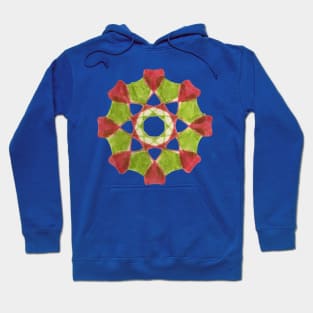 Spirograph Sweetheart Pattern Hoodie